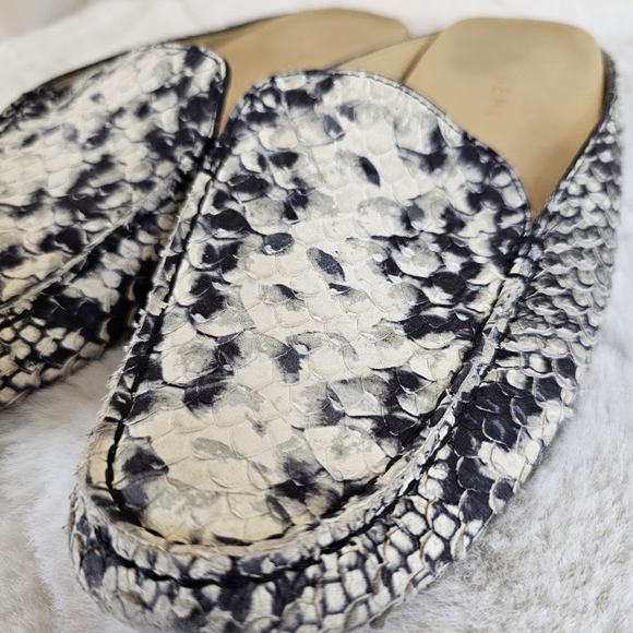 M. Gemi Felize Driving Mules Snake Print Loafers! Size 38 (US 7.5). - Picture 4 of 9
